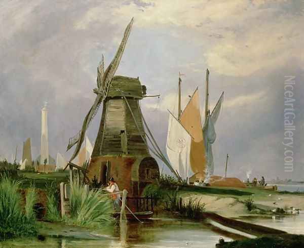 On the River Yare, 1846 - view 1