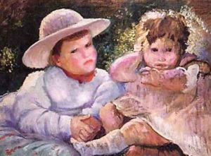 Gioco di bimbi by Armando Spadini
