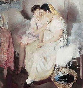 Confidences by Armando Spadini