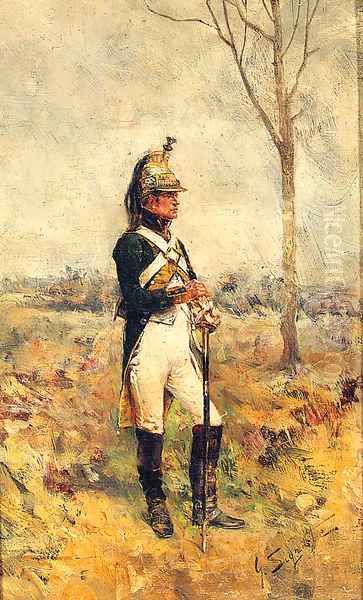 A Cavalry Officer - view 1