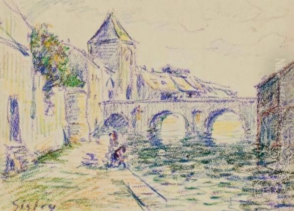 Vue De Moret-sur-loing - view 1