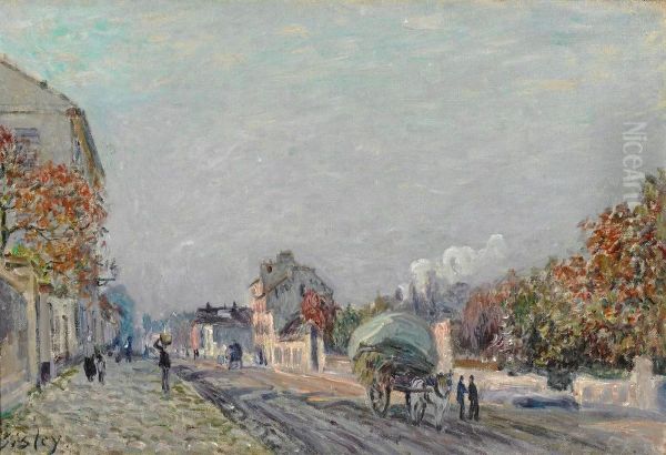 Une Rue A Marly - view 1