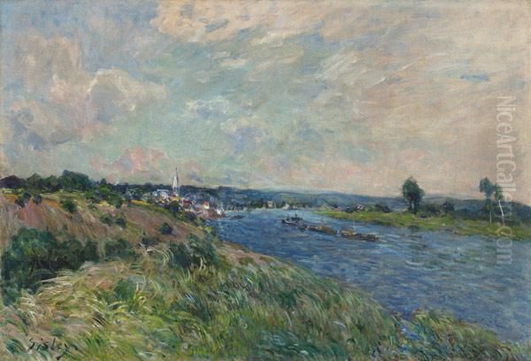 La Seine Asaint-cloud - view 1