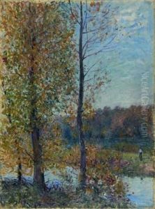 Soleil D'automne by Alfred Sisley