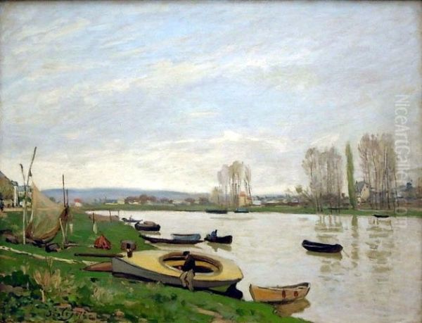 La Seine A Argenteuil - view 1