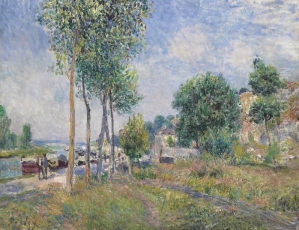 Entre Moret Et Saint-mammes - view 1