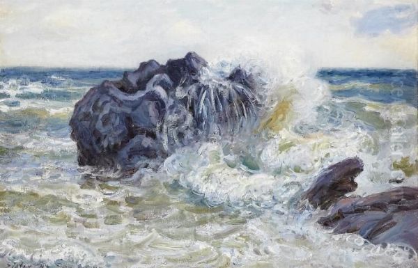 La Vague, Baie De Langland (pays De Galles) - view 1