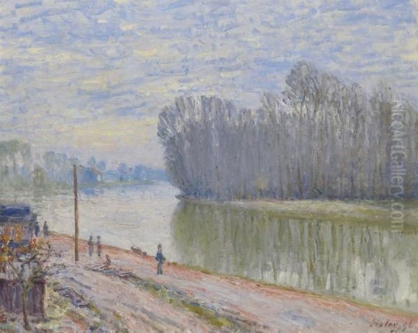 Canal Du Loing, Effet Du Matin - view 1