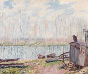 Bords Du Loing by Alfred Sisley