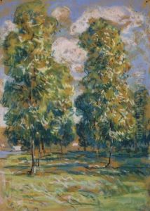Etude Pour 'paysage A Sevres'