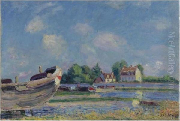 Bateaux En Reparation A Saint-mammes - view 1
