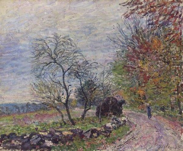 Le Long Du Bois En Automne - view 1