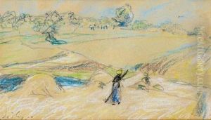 Paysage by Alfred Sisley