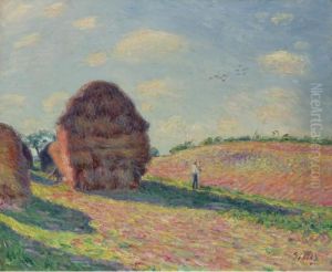 Les Meules by Alfred Sisley
