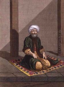 Turkish Man, praying, 18th century