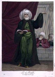 The Mufti, or Master of the Law, 18th century by Gerard Jean Baptiste Scotin