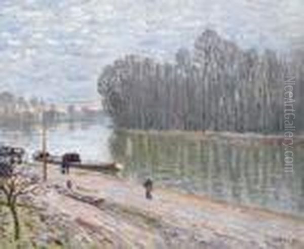 Bords Du Loing, Effet Du Matin - view 1