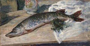 Le Brochet by Alfred Sisley