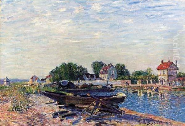 Le Loing A Saint-mammes - view 1