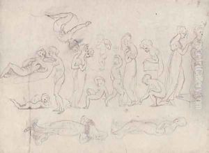 Nude studies by English School
