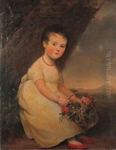 Portrait of Emily Leeke by English School