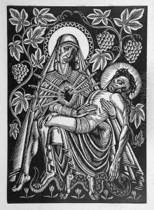 Pieta by Wladyslaw Skoczylas