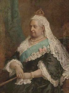 Portrait of Queen Victoria (1819-1901) by English School