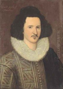 Portrait of a gentleman, traditionally identified as Edward Talbot (1561-1617), 8th Earl of Shrewsbury
