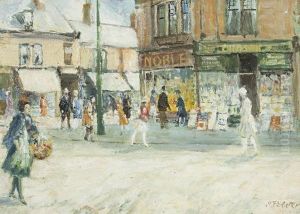 Street Scene by John Falconar Slater