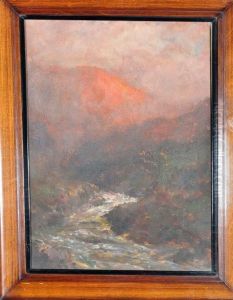 A Misty Upland River