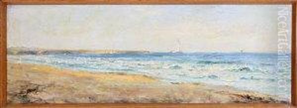 Monkseaton Beach With St. Mary's Lighthouse In The Distance - view 1