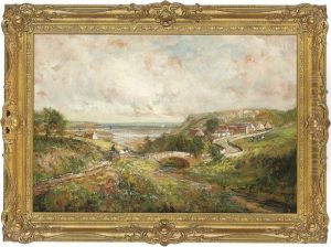 A Village By The Sea by John Falconar Slater