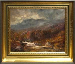 A Misty Moorland River