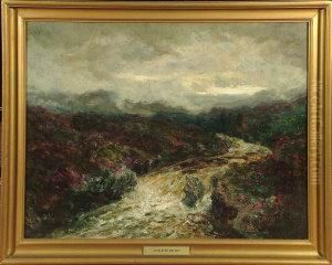 An Impressionistic Moorland River by John Falconar Slater