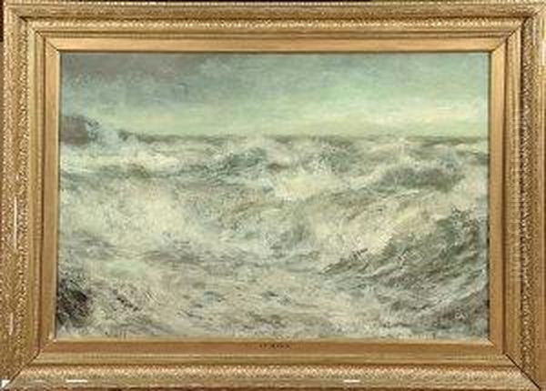 Waves Breaking On A Beach - view 1