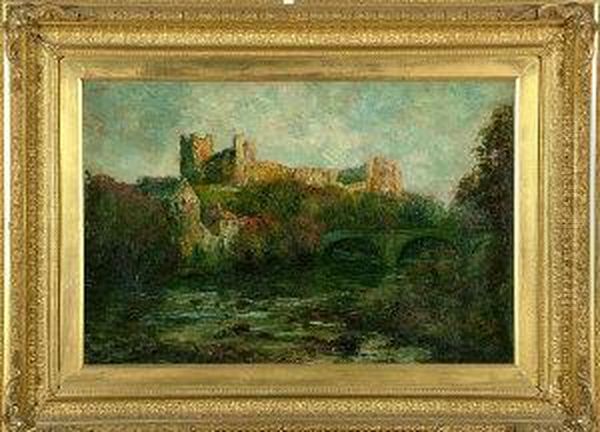 Richmond Castle From The River - view 1