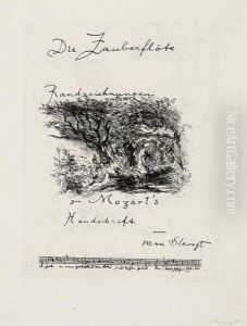 Randzeichnungen Zu Mozarts Zauberflote