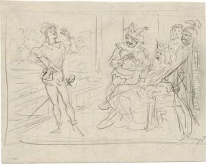 Theater Fur Den Konig by Max Slevogt