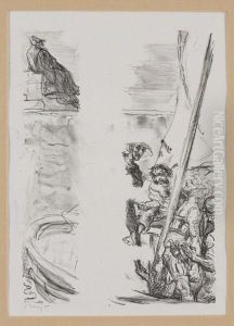 Illustration Zu Goethes Faust by Max Slevogt