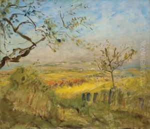 Herbstlandschaft Neukastel, Blick Auf Ilbesheim Herbstlandschaft Neukastel, Blick Auf Ilbesheim
