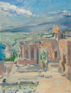 The Theatre In Taormina.