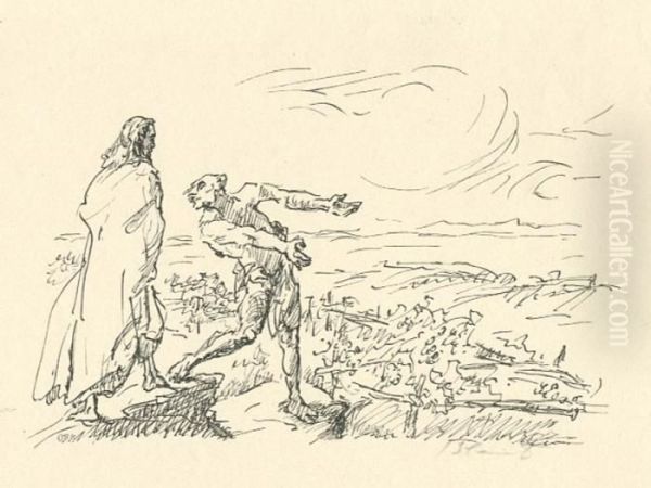 Chrystus Kuszony Przez Szatana - view 1