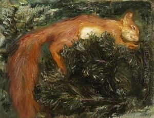Eichhornchen by Max Slevogt