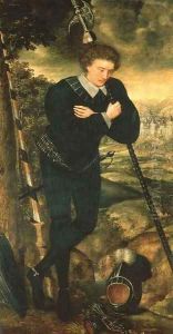 Portrait of a gentleman traditionally identified as Sir Robert Sidney, later 1st Earl of Leicester by English School