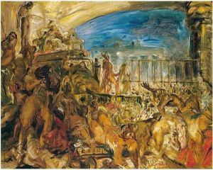Der Untergang Von Ninive Und 
Sardanapals Tod (the Fall Of Nineveh And Sardanapal's Death) by Max Slevogt