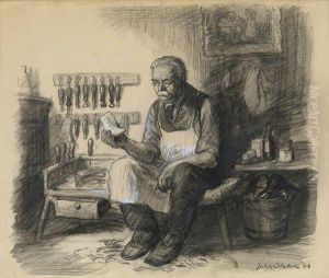 The Shoemaker by John Sloan