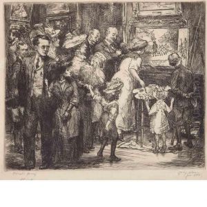 Copyist At The Metropolitan Museum by John Sloan