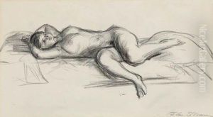 Reclining Nude by John Sloan