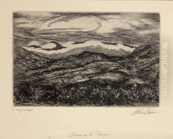 Snow On The Range - view 1