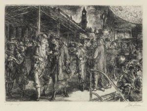 Sixth Avenue,
Greenwich Village by John Sloan